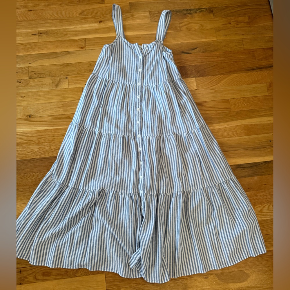 Madewell Linen Blend Midi Size XS